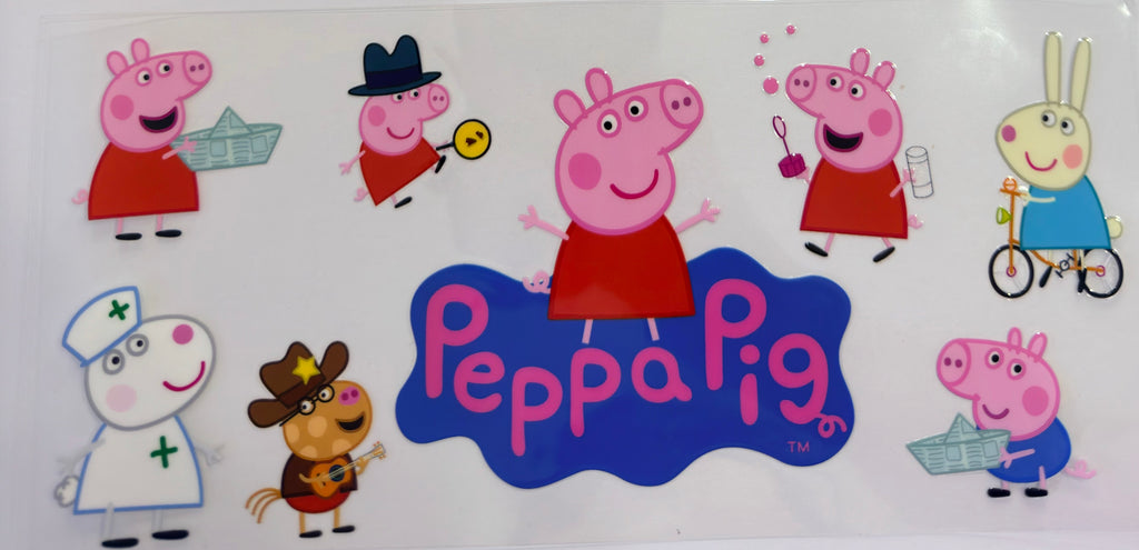 Gabby’s Dollhouse/Peppa Pig/Bluey/Blippi Wraps