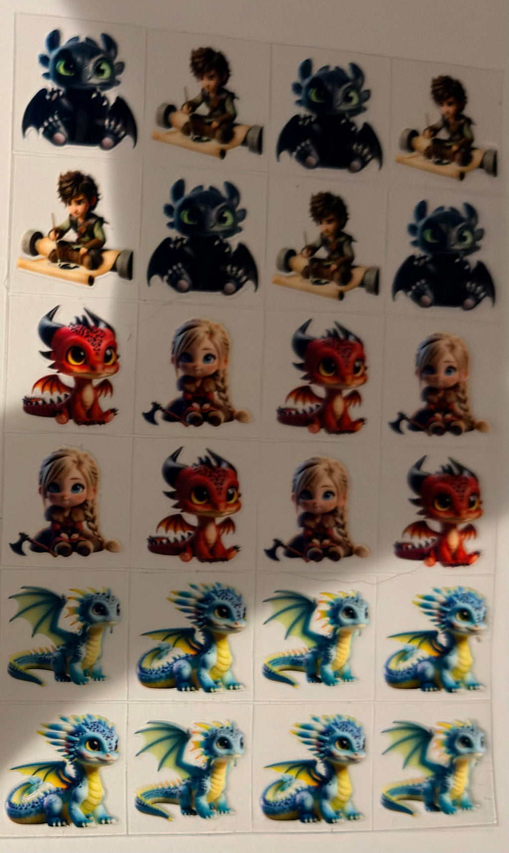 Shrek/How to Train Your Dragon Wraps