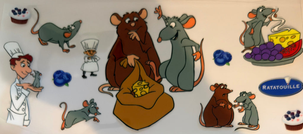 Toy Story/Ratatouille Wraps