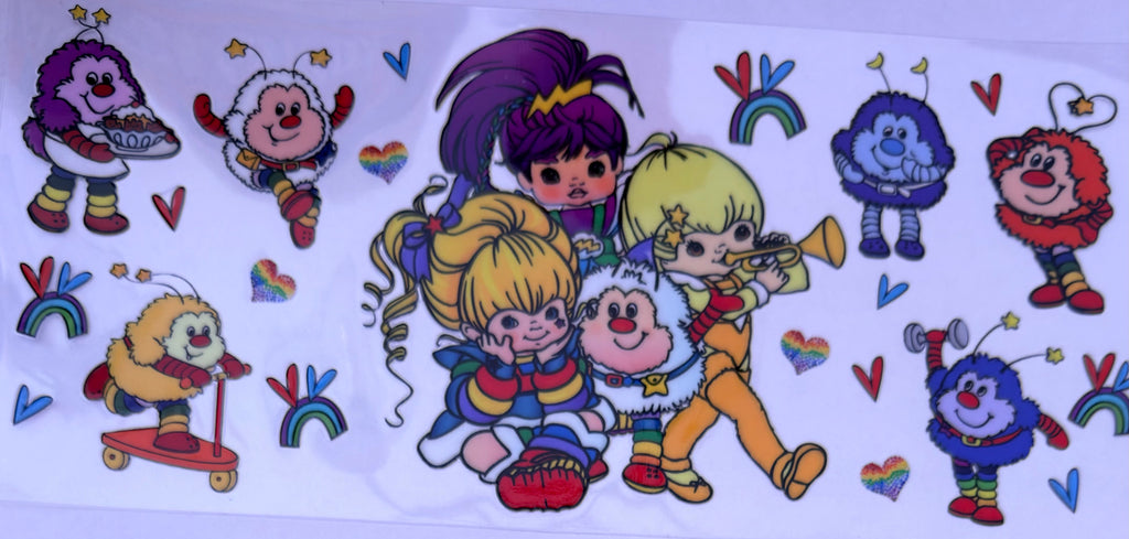 Rainbow Brite Wraps