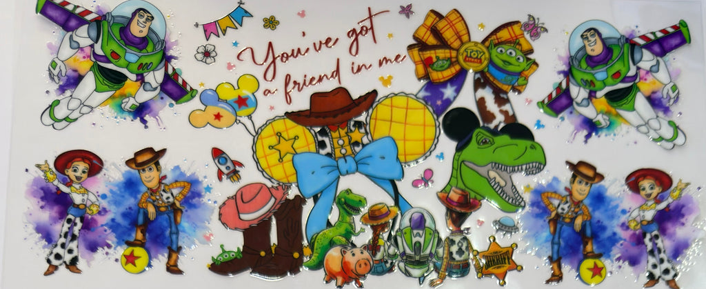 Toy Story/Ratatouille/Cars Wraps