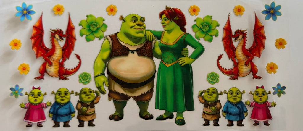Shrek/How to Train Your Dragon Wraps