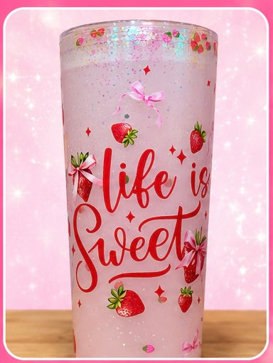 Life is Sweet Waterfall Tumbler 24 oz.