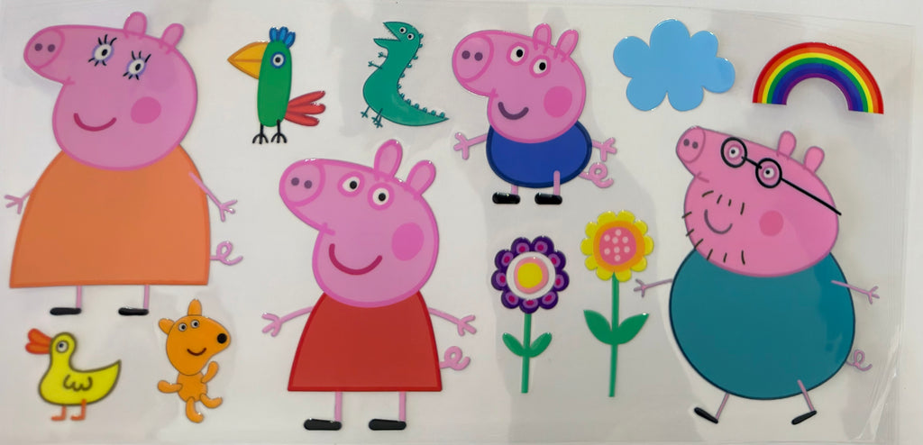 Gabby’s Dollhouse/Peppa Pig/Bluey Wraps