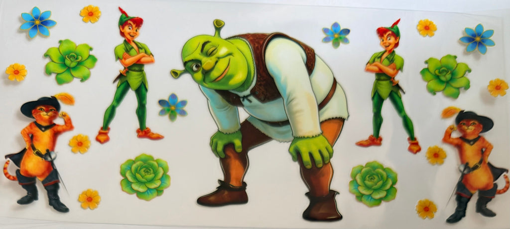 Shrek/How to Train Your Dragon Wraps