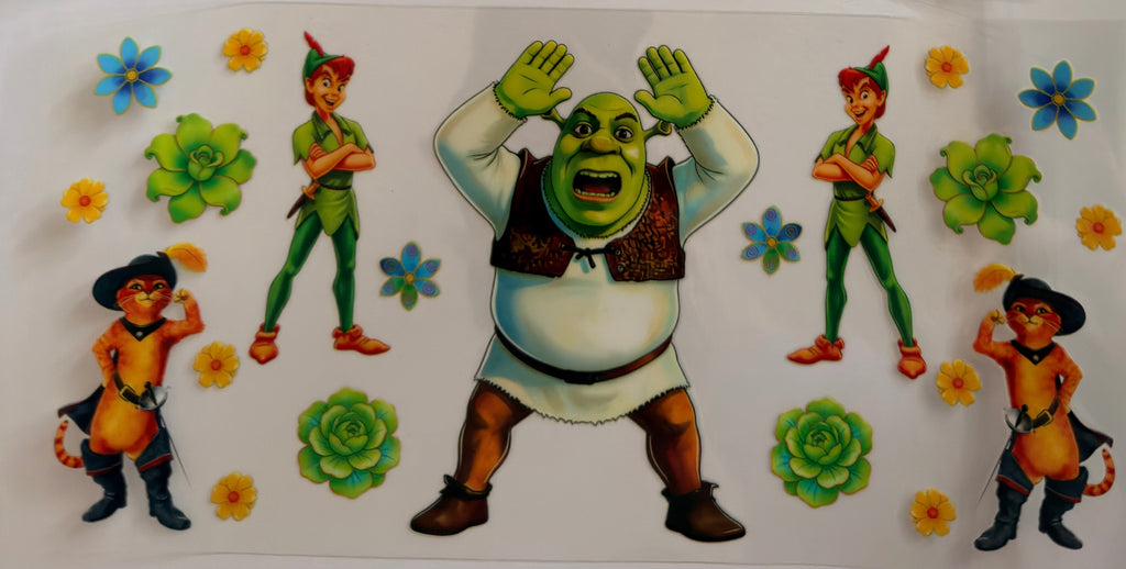 Shrek/How to Train Your Dragon Wraps