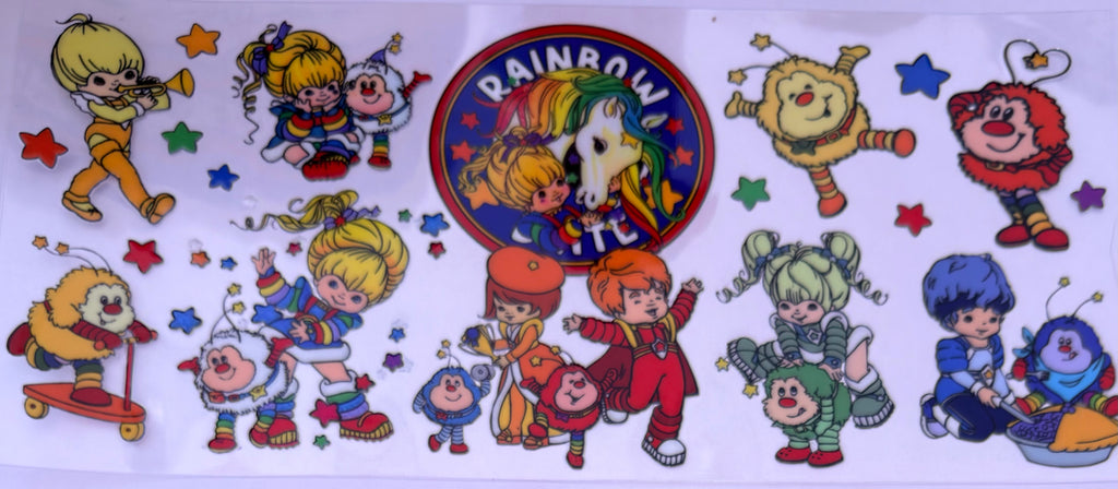 Rainbow Brite Wraps