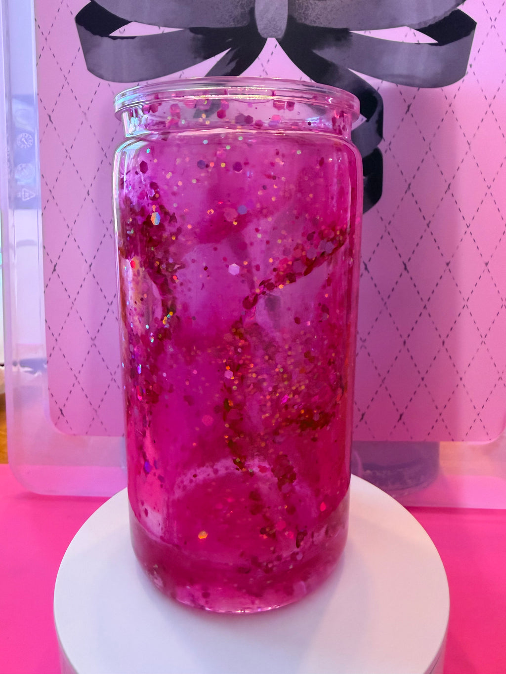 Pink Lava Tumbler 16 oz.