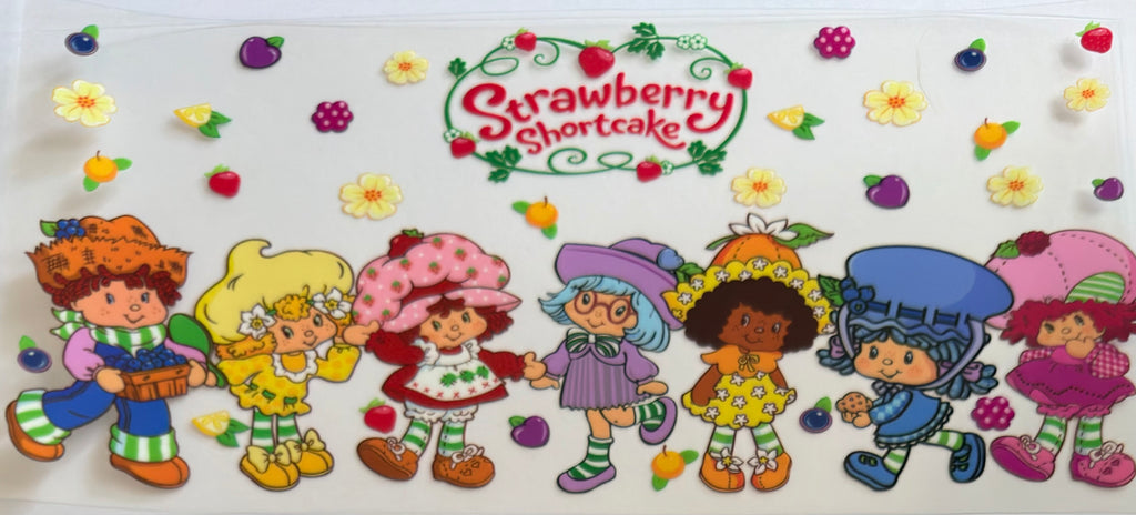 Strawberry Shortcake Wraps