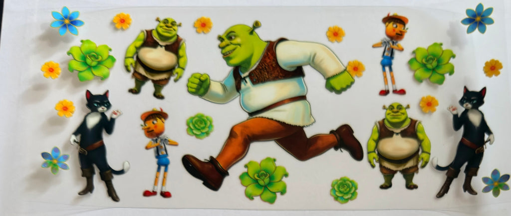 Shrek/How to Train Your Dragon Wraps