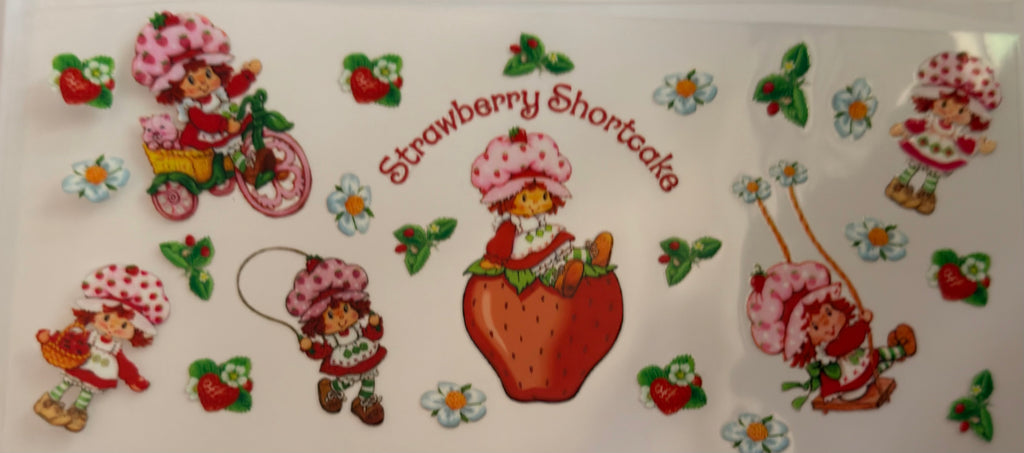 Strawberry Shortcake Wraps