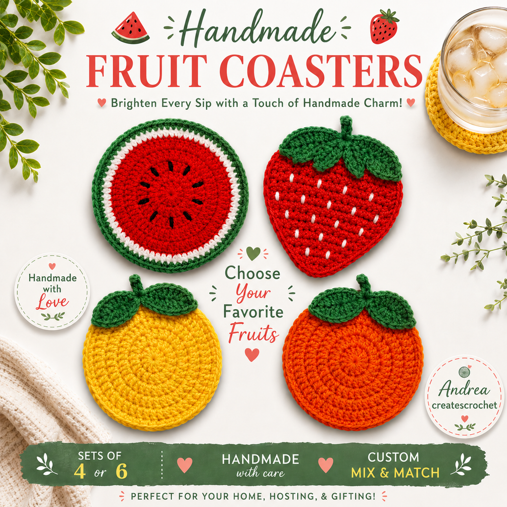 Crochet Coasters