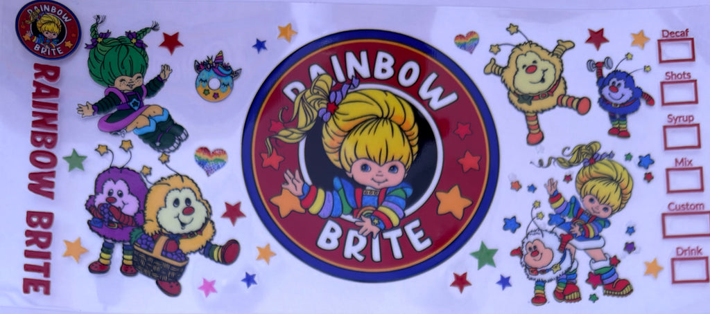 Rainbow Brite Wraps