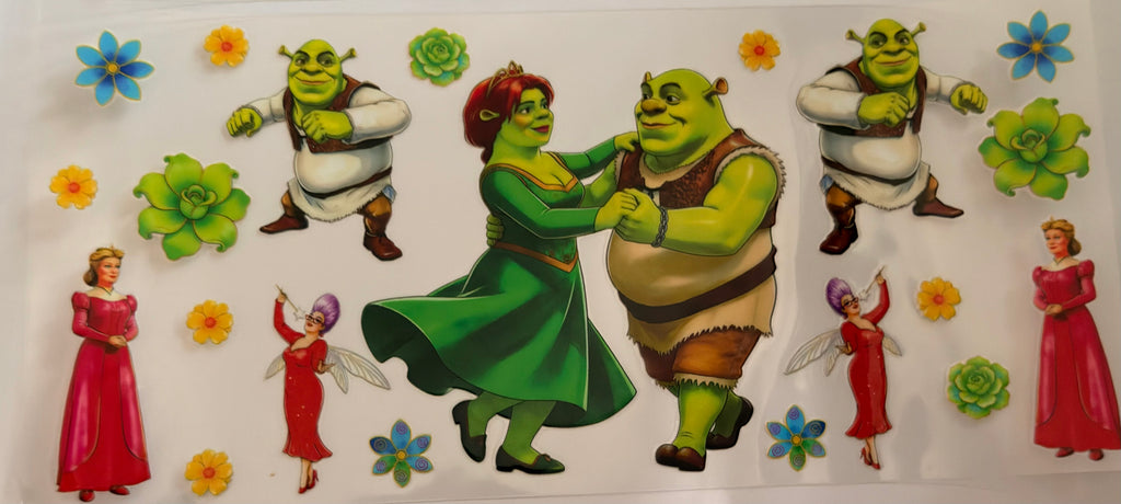 Shrek/How to Train Your Dragon Wraps