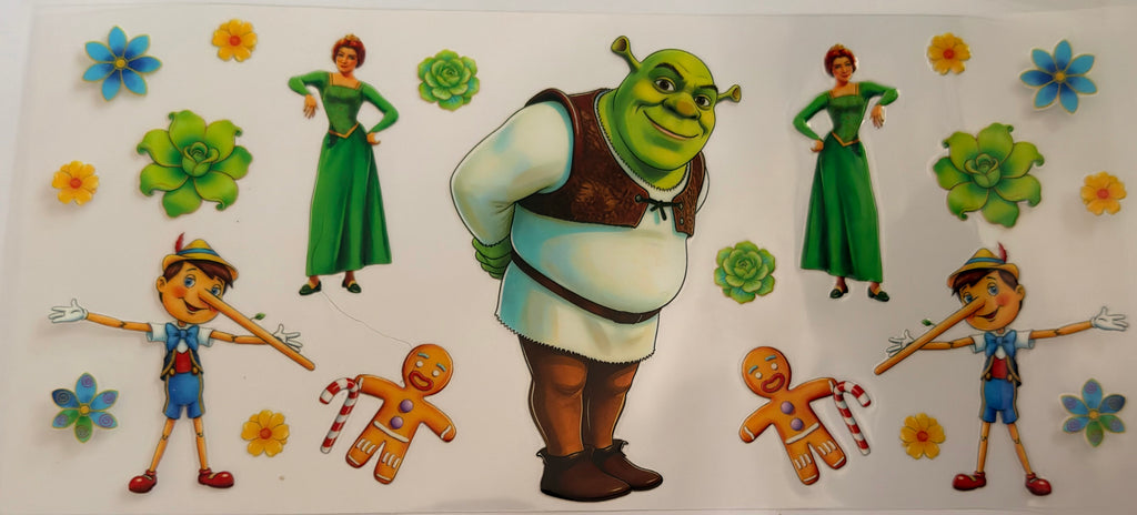 Shrek/How to Train Your Dragon Wraps