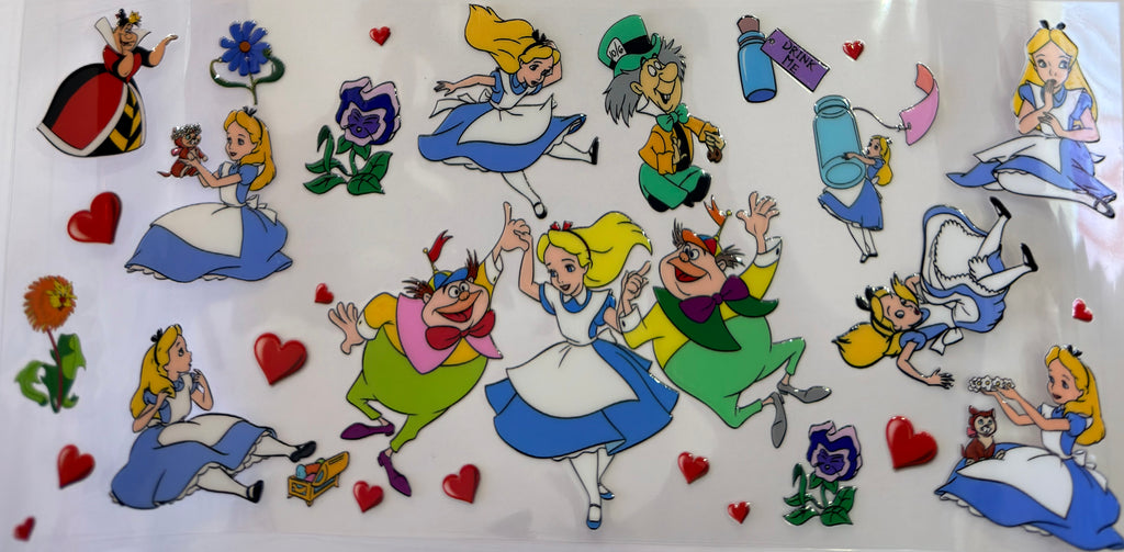 Alice in Wonderland Wraps