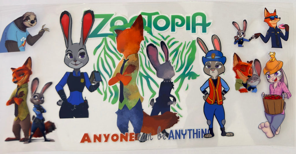 Inside Out/Zootopia/Up Wraps