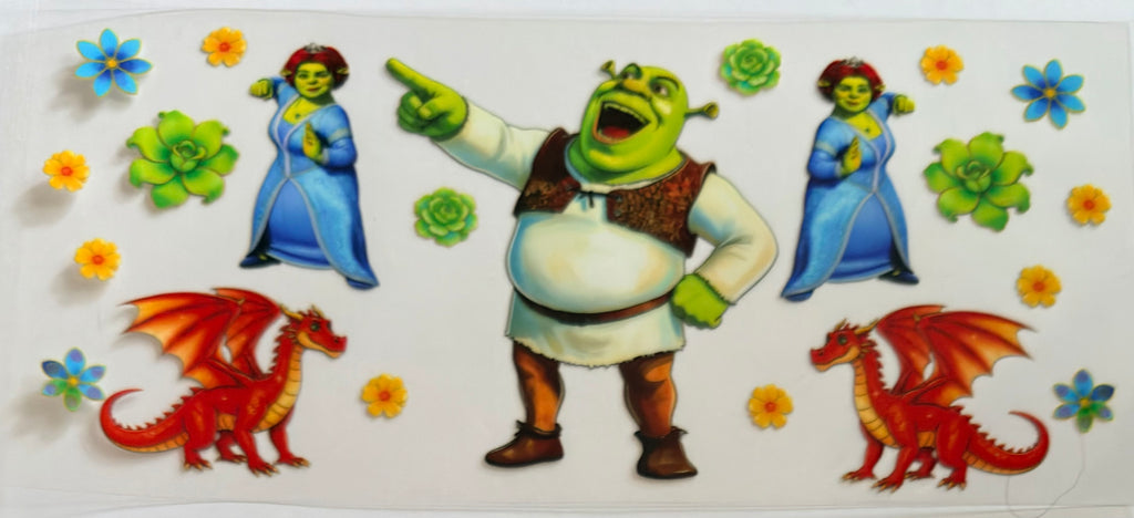 Shrek/How to Train Your Dragon Wraps