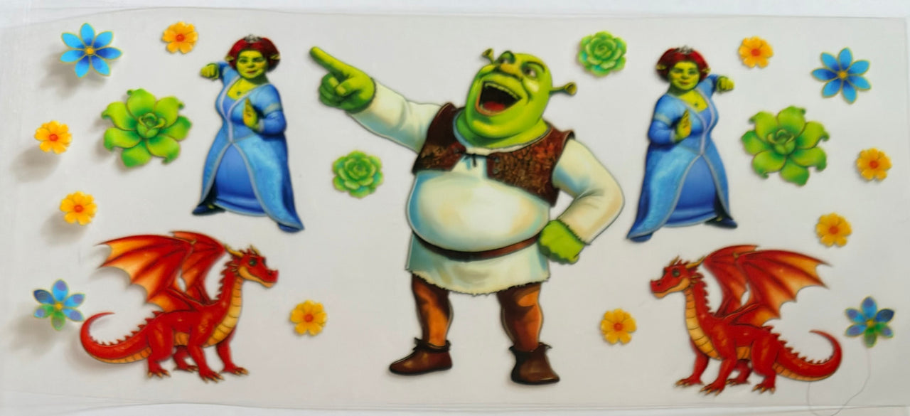 Shrek/How to Train Your Dragon Wraps