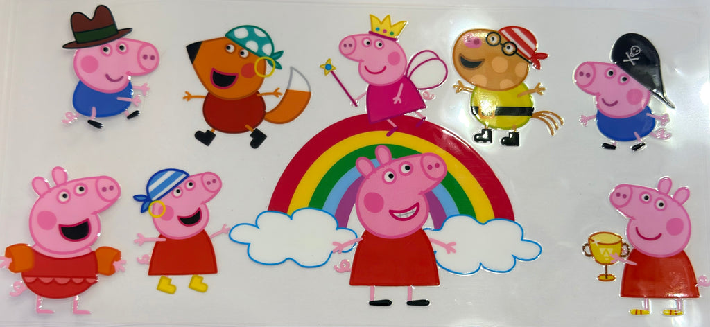 Gabby’s Dollhouse/Peppa Pig/Bluey/Blippi Wraps