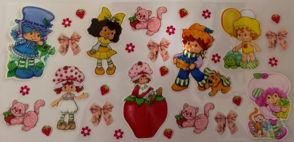 Strawberry Shortcake Wraps