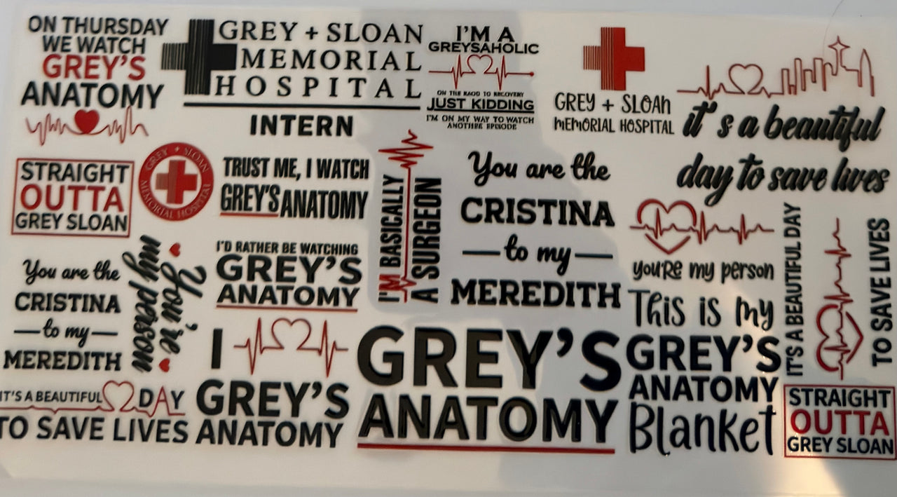 Grey’s Anatomy Wraps