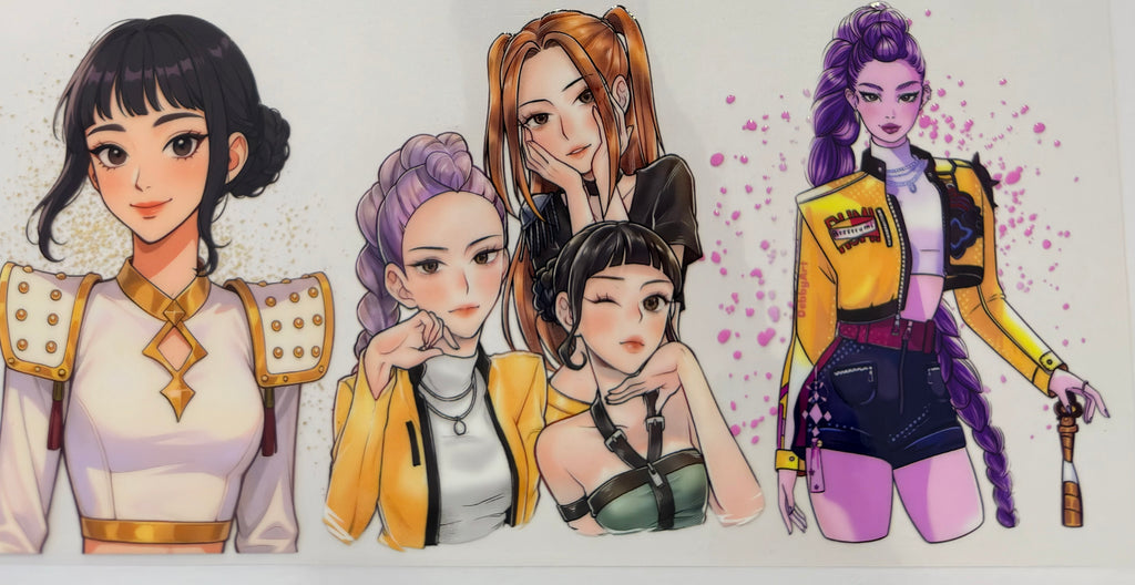 KPop Demon Hunter Wraps