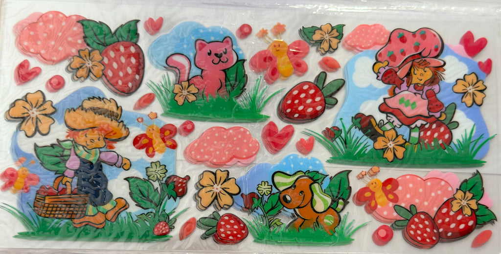 Strawberry Shortcake Wraps