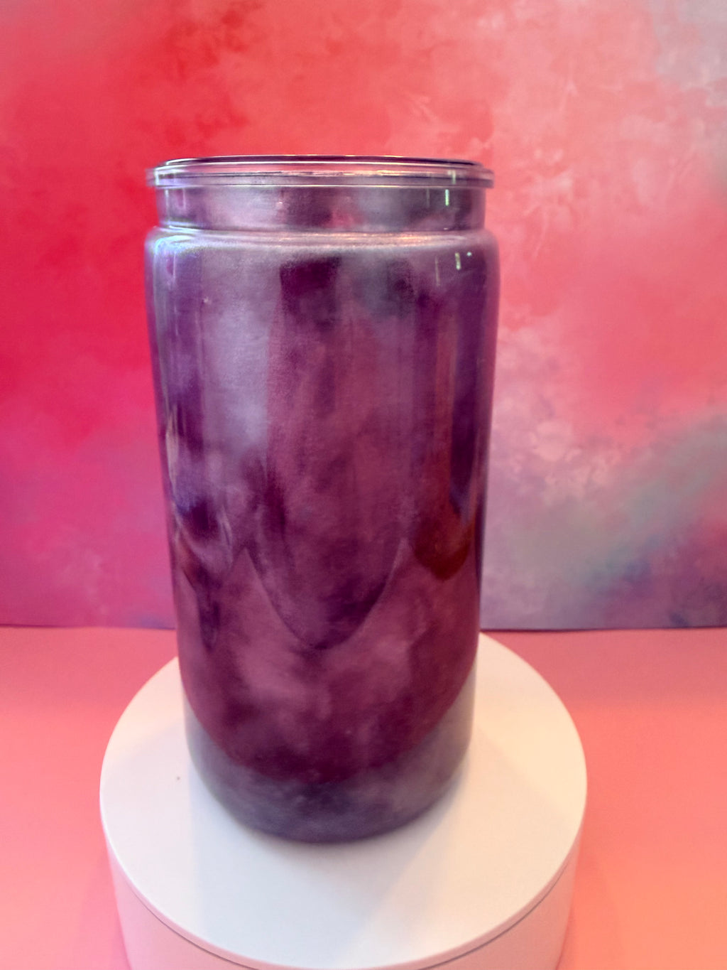 Premade Purple Cat-Eye Tumbler 16 oz.