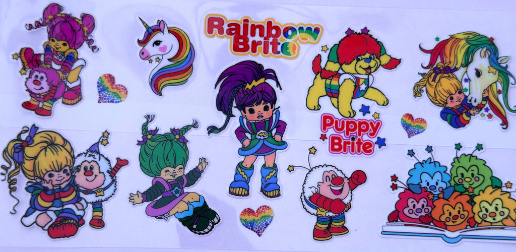 Rainbow Brite Wraps