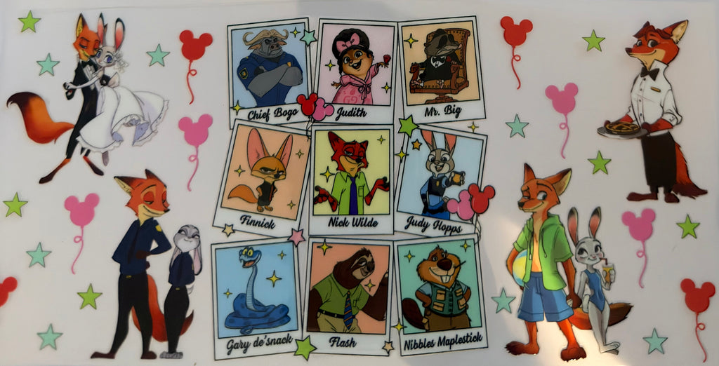 Inside Out/Zootopia Wraps