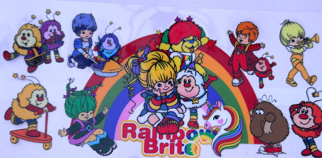 Rainbow Brite Wraps