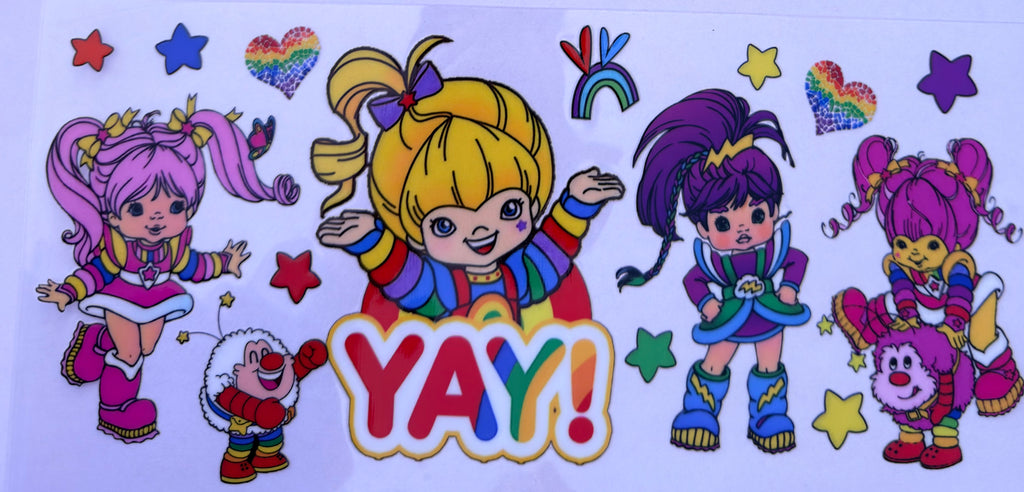 Rainbow Brite Wraps