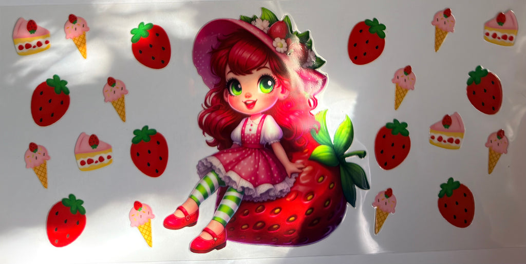 Strawberry Shortcake Wraps