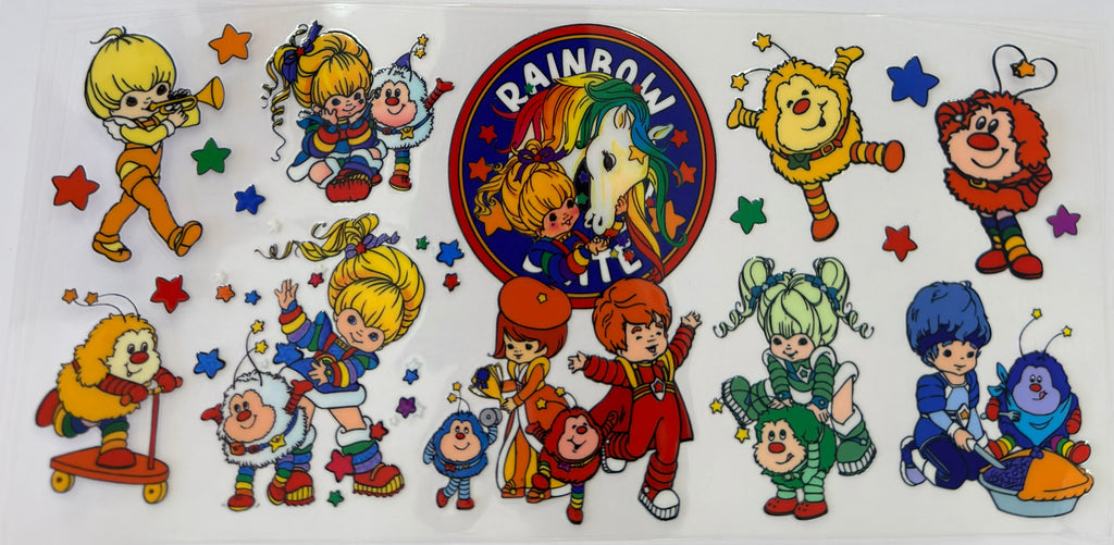 Rainbow Brite Wraps