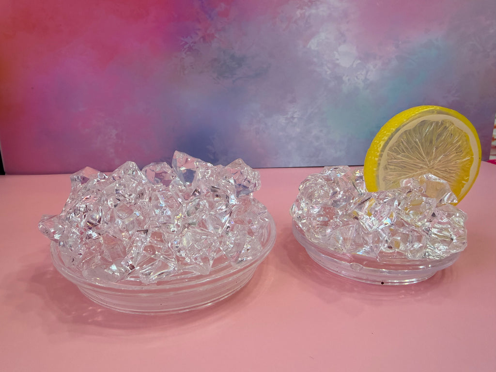 Colored/Bling/Ice/Resin Lids