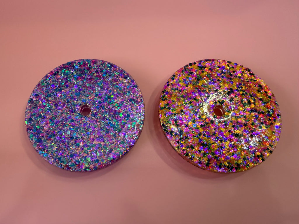 Colored/Bling/Ice/Resin Lids